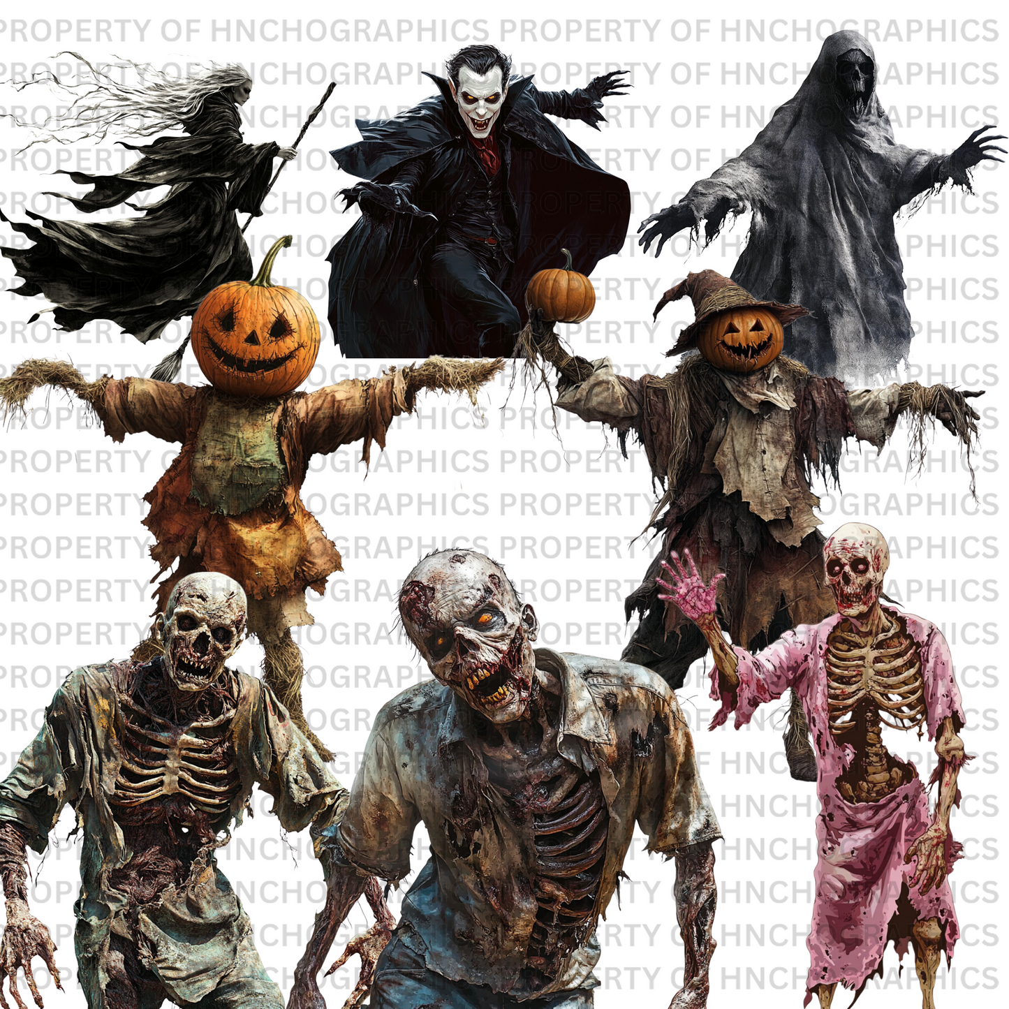 Halloween Element E-Book