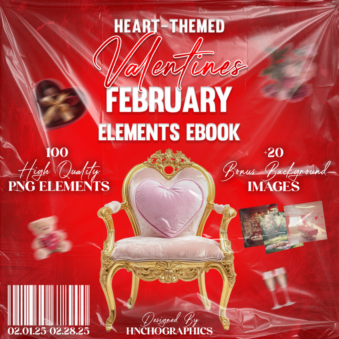 Heart-Themed Elements E-Book
