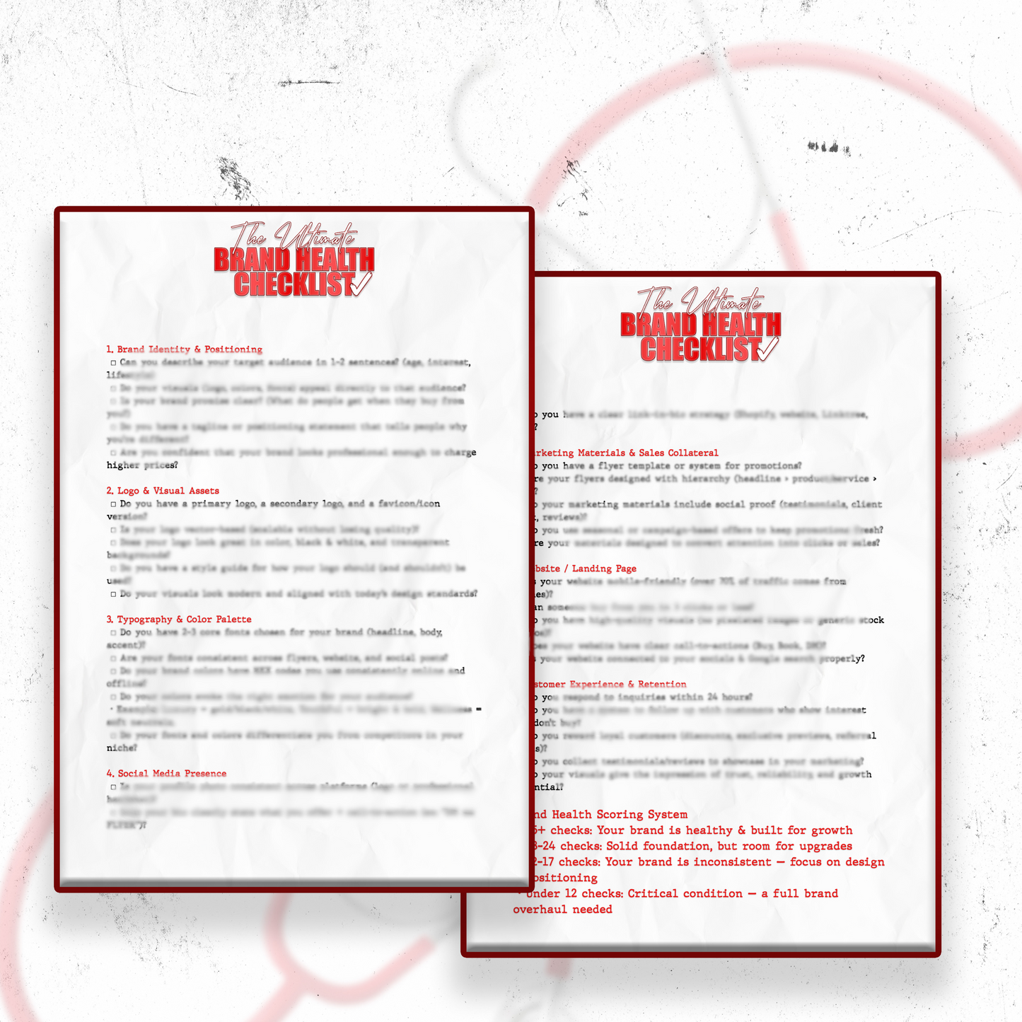 The Ultimate Brand Health Checklist